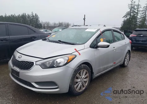 2016 Kia Forte Lx z USA, uszkodzony, nr VIN KNAFX4A66G5560003